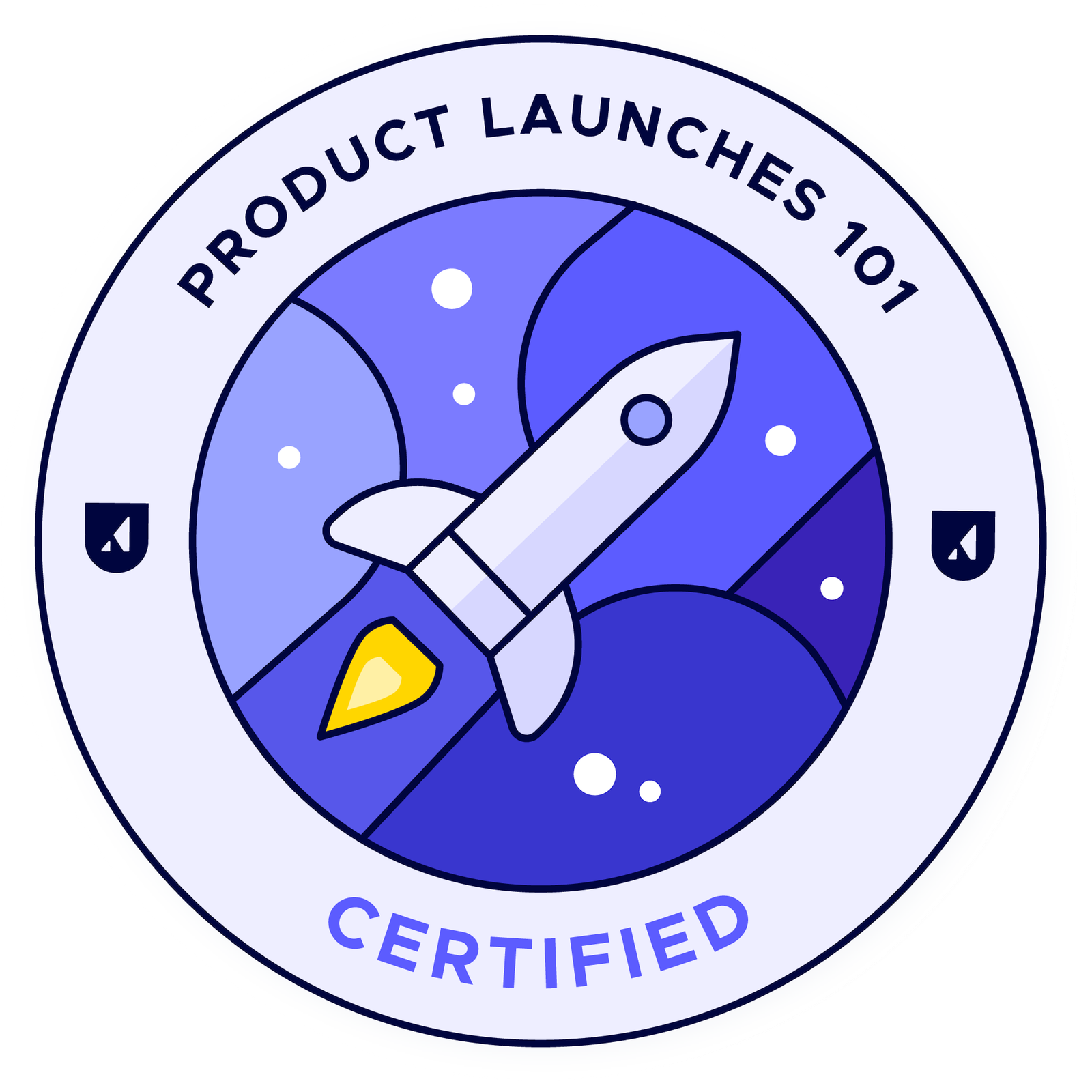 Product launches 101 feature badge